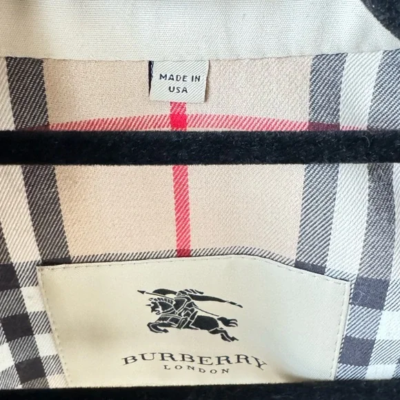 Burberry Classic Tan Trench Coat size 8 - Picture 6 of 16